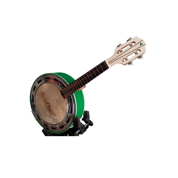 Banjo Constantino Luthier Color Verde 8 Pronta Entrega