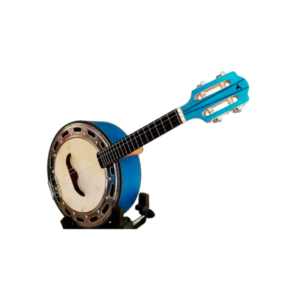 Banjo Constantino Luthier Color Azul 8 Pronta Entrega